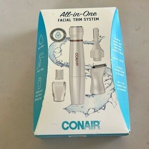 Conair - All in One - facial hair trimming system. NEW.  NWT. Hair removal